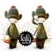 Crochet Pattern Doll "CARL the cactus" PDF