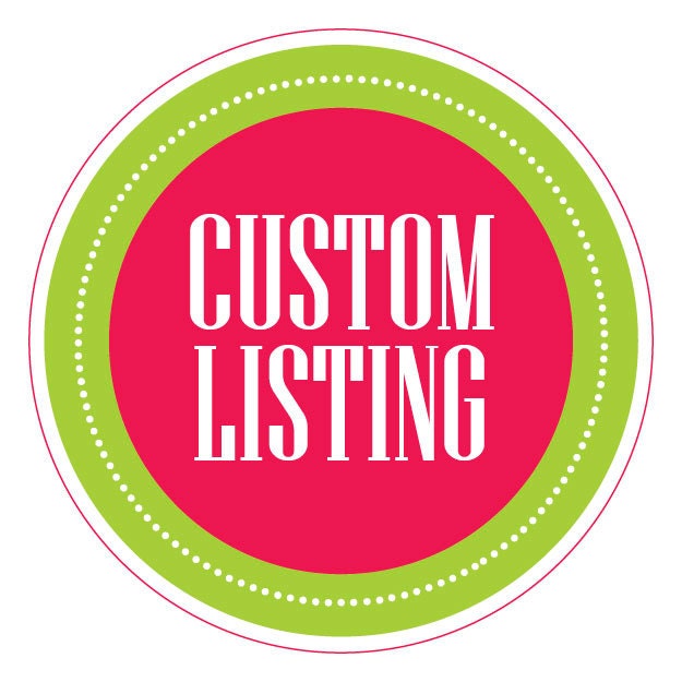 CUSTOM LISTING - Mariana Mejide