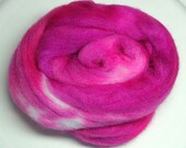 Hand Dyed Starbright Nylon "Orchid Pink"  Fiber Add In