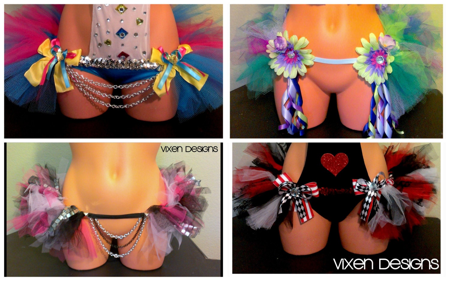 CUSTOM Bustle Tutus- Adult Solid & Mixed Color