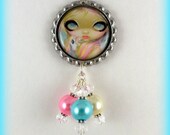 Jasmine Becket-Griffith  " Faces of Faery 178 "  Necklace