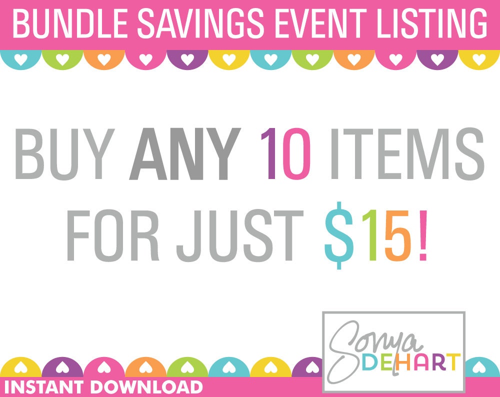 Clip Art and Digital Papers Buy ANY 10 Items Sale Instant Downloads No Waiting Il_170x135
