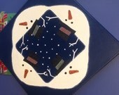 Quilt Art: Circle of Snowmen