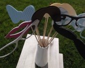 RESERVED for Christina - Mustache Party Pack