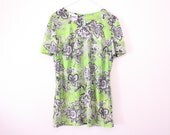 Genuine 60s Bright Floral Mini Dress