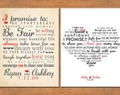 Wedding Vows Typography