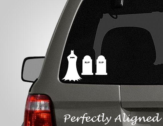 Batman inspired Batman Family decal for Cars, Macbooks, Laptops, etc...