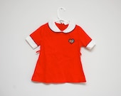 Vintage 1980s girl's Annie dress