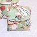 Tea Bag Holder Sweetener Wallet Purse Satchel Green