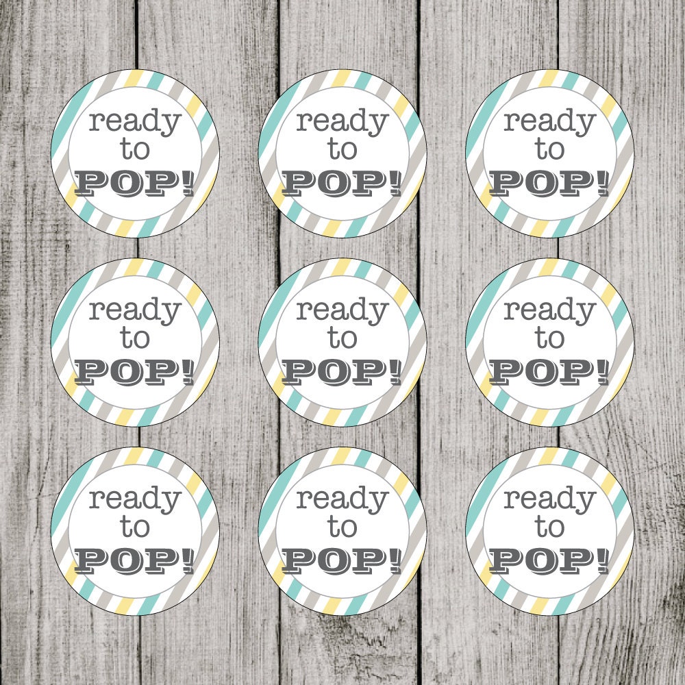 Ready To Pop Labels Template