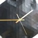Faceted Wall Clock