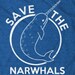 funny shirt Narwhal t shirt S-4XL