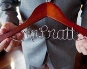 Hanger one Line, Personalized Custom Bridal Hanger, Brides Hanger, Bride, Name Hanger, Wedding Hanger, Personalized Bridal Gift