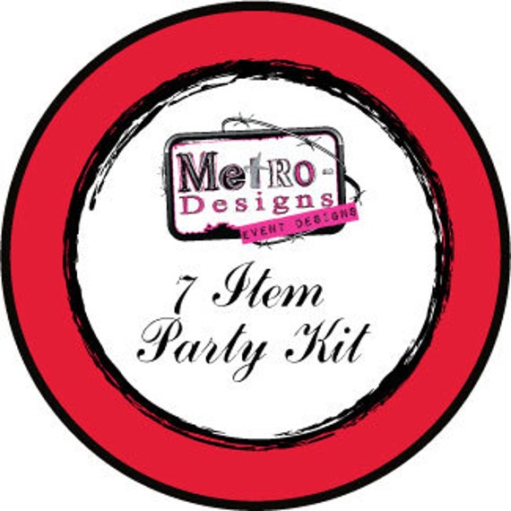 7 Item Party Kit - Buyers Choice Il_570xn