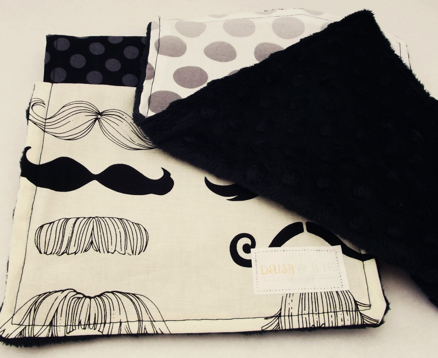Minky Burp Cloths Set of 3