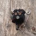 Name Badge ID Holder Retractable Pit Bull Dachshund Border Collie Schnauzer Metal Breed Dog Pet Lover Aluminum Custom Rivets Stamped