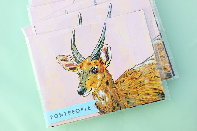 Set of 7 high quality postcard prints