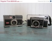 Vintage set of Kodak Instamatic Cameras 300 314