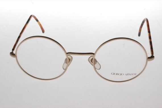 Giorgio Armani Round NOS vintage eyeglasses by skillermind