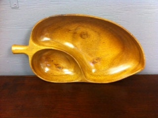Vintage Monkey Pod Wood Bowl