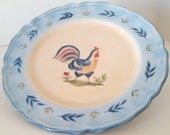 Waverly Provence Salad/Dessert Plate, hand painted china