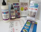 Polymer Clay supplies- Sculpey bead baking rack, super slicer, polymer clay template, beveled edge cutters, liquid Sculpey