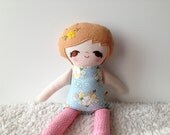 Mabel the soft cloth girl rag doll