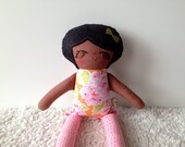 Carly the soft cloth girl rag doll