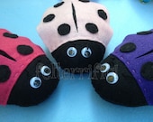 Handmade Ladybug Tooth Fairy Pillow