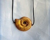 Unfortunate Souls:  Ursula the Sea Witch's Necklace from Disney's The Little Mermaid with Leather Lace