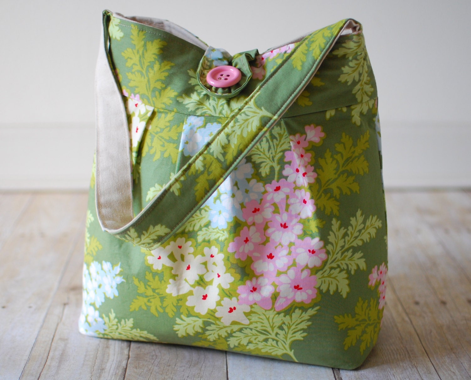 Design Your Own- Reversible 'Layla' Diaper Bag or Handbag- You Choose the Fabric