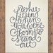 Dr. Seuss 11x14 Typography Art Print