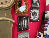 Artistic 3D Moving Hands Wall Clock F (4 styles): from original pencil drawing artwork