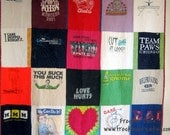 Memory T-Shirt Quilt Double Sided Full Size