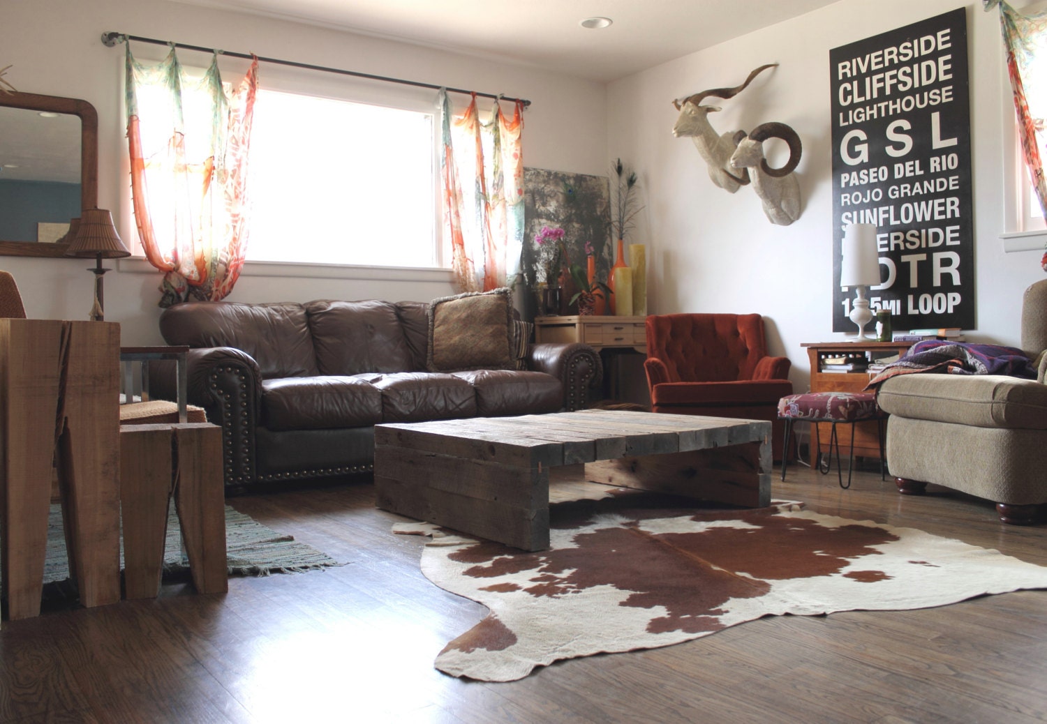 Rustic Modern Coffee Table