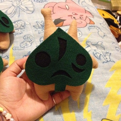 JUNE PREORDER Legend of Zelda Makar the Korok Plushie no bell