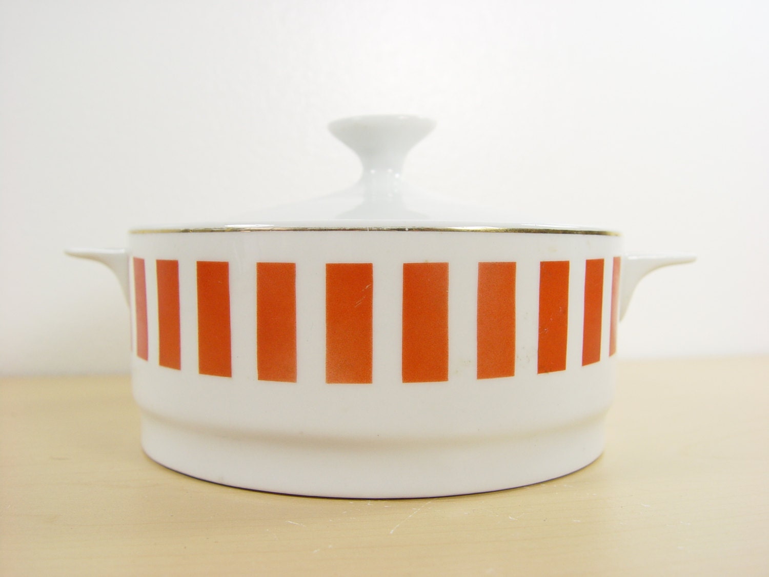 1950s Vintage Chinese Serving Dish - Mid Century Modern