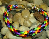 Kumihimo  "Round" Satin Bracelet