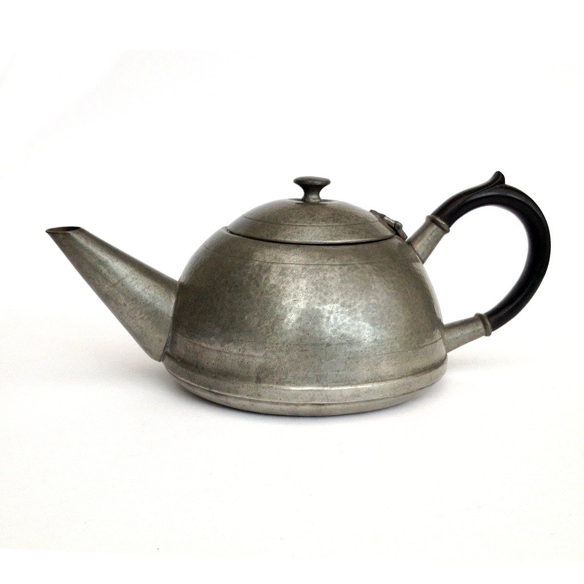 A vintage Pewter Teapot from 1930s