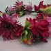 One-of-a-Kind Flower Crown- Purple, Lavender and Green Flowers