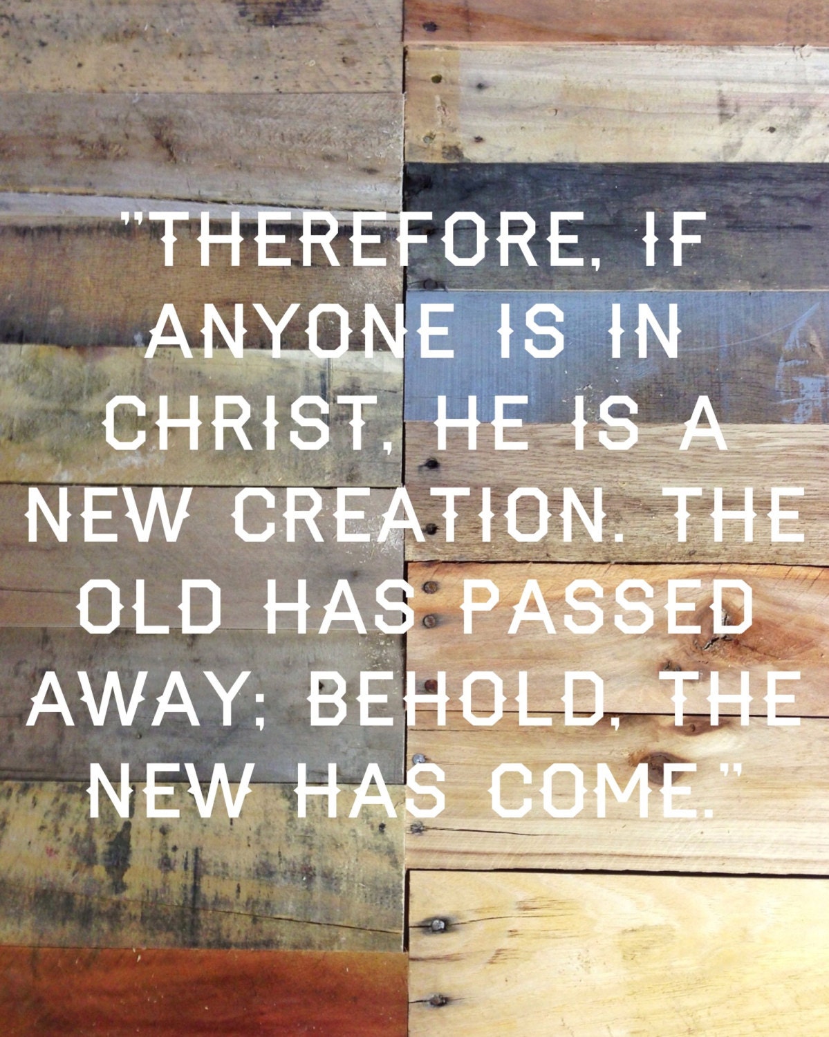 The Reclaimed Bible Verse 8x10 Fine Art Photography Edit Print