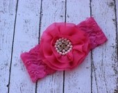 Gatsby Inspired Headband-Couture Headbands-Baby Girl Headbands-Headbands-Flower Girl Headbands-Wedding Hair Piece-Photo Prop