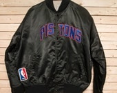 Detroit Pistons Starter Brand Basketball Jacket