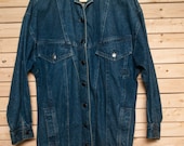 TOGETHER Brand Denim Jacket Size: S