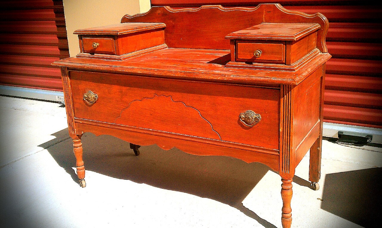 Vintage Lowboy Dresser Foot Chest  PAINT TO ORDER Painted Furniture