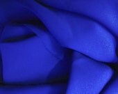Solid Chiffon Royal Blue 58 Inch Fabric by the Yard, 1 Yard.
