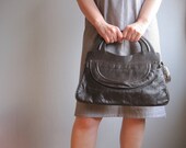 Vintage bag 70s brown bag italian 70s Boho Bag 70s Handbag retro
