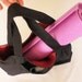 Large YOGA Tote Bag with Giant Pocket - Yoga Mat/ Grocery/ Reusable/ Reversible