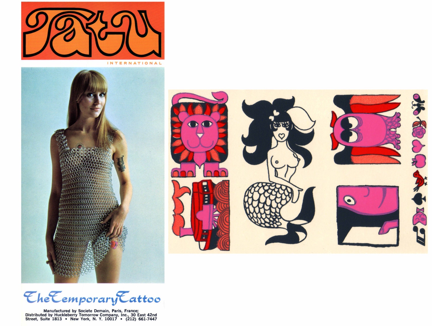 Temporary Tattoos - Mermaid Tattoo