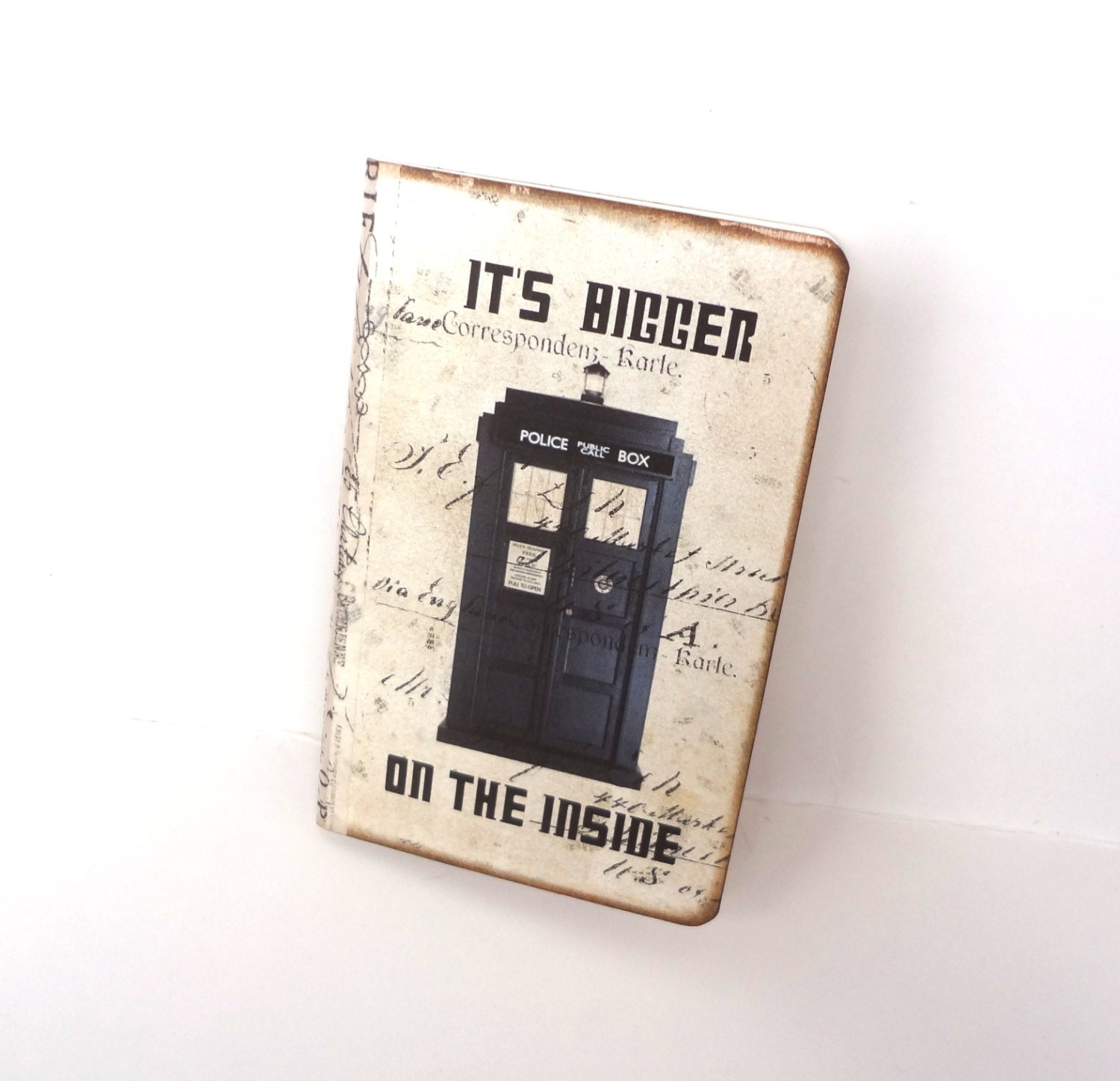 Dr Who Journal, Tardis Notebook, Pocket Moleskine, Doctor Who, Geekery, Dr Who Gifts, Geek Gift, Sci Fi Journal